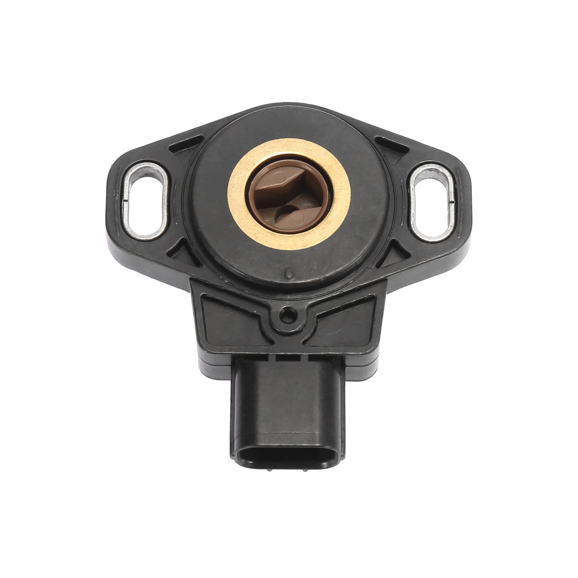 X AUTOHAUX JT7H Capteur de position d'accélérateur de véhicule 3 broches Noir