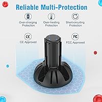 Vista 5 de Controller Charging Dock for Nintendo Switch Joycon, MARSDOCK Charger Station Compatible with Switch OLED JoyCon, Controller Charger Stand Station