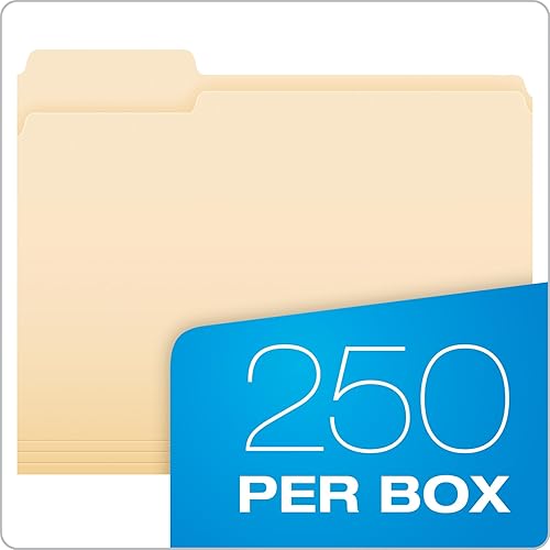 Miniatura 5 de Pendaflex Essentials Carpetas para archivos, tamaño carta, Manila, 100 unidades por caja