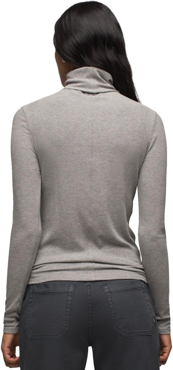 prAna Women's Foundation Rib Turtleneck