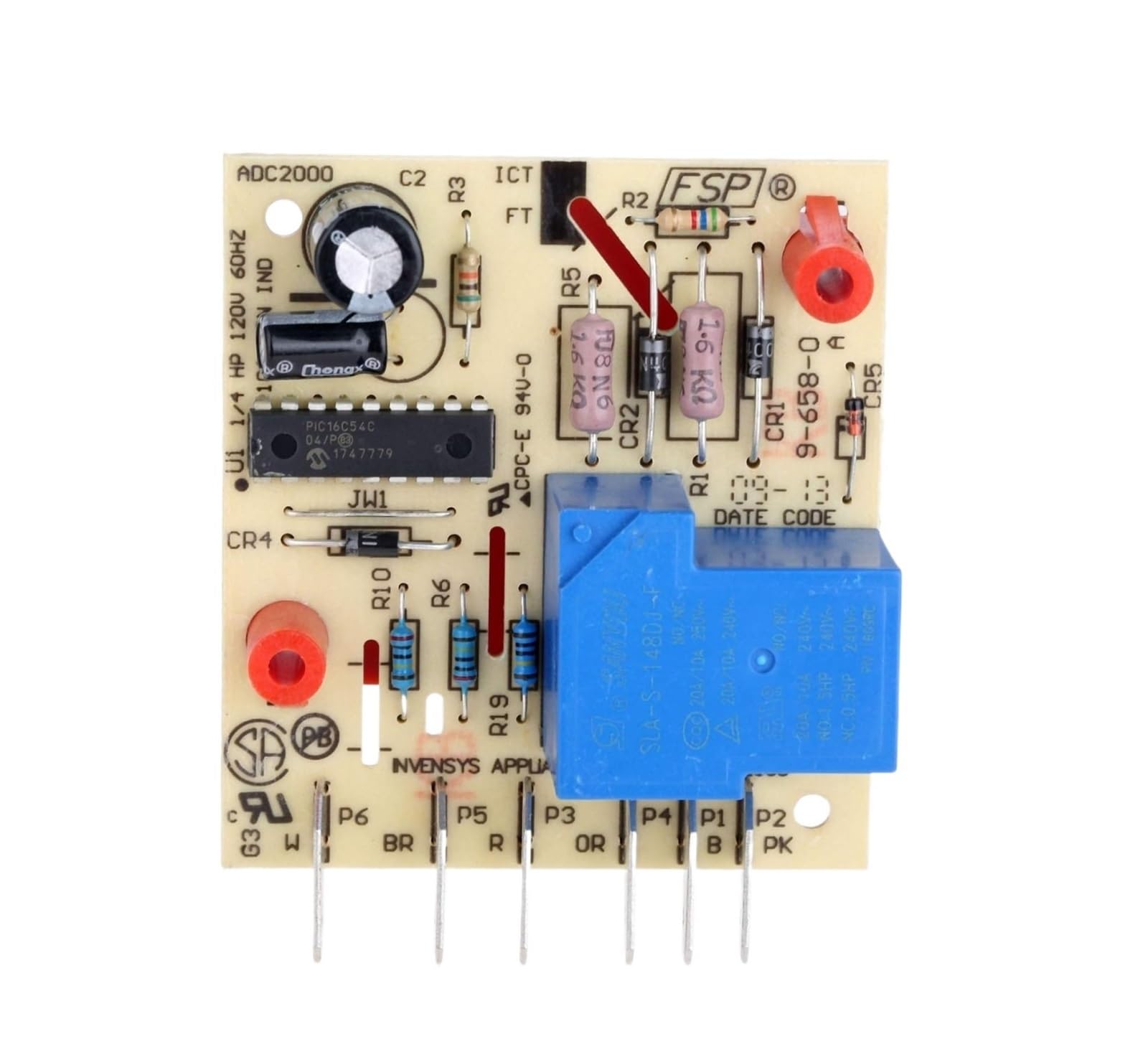 Placa de control W10352689 para refrigerador compatible con Whirlpool y Kenmore