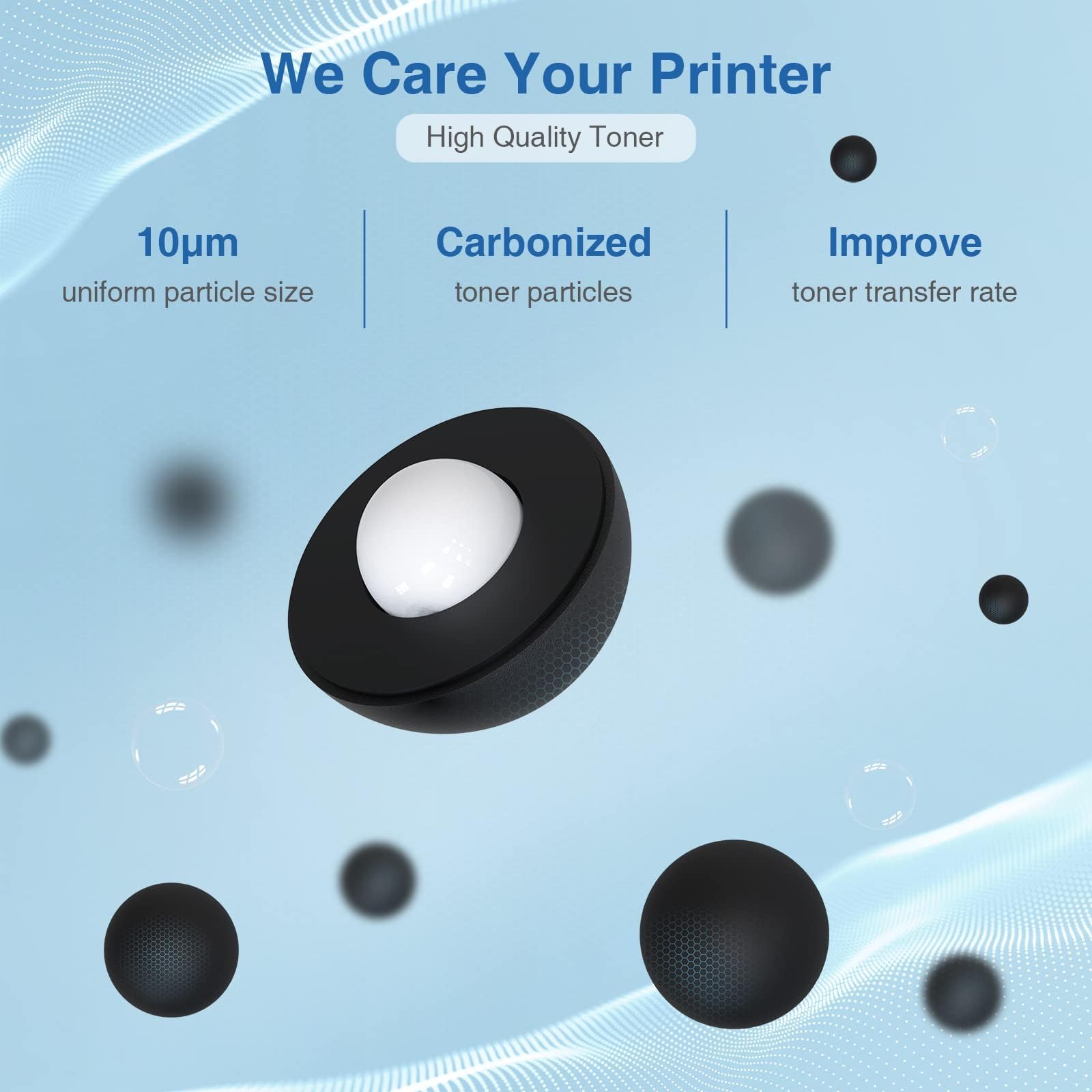 TOKYOINK 218A Toner Cartridges 4 Pack 3301fdw 3201dw 3301 218X Compatible for HP 218X Toner Cartridges 4 Pack for Color LaserJet pro MFP 3301fdw Toner 3201dw 3301cdw 3301sdw Printer High Yield W2180A