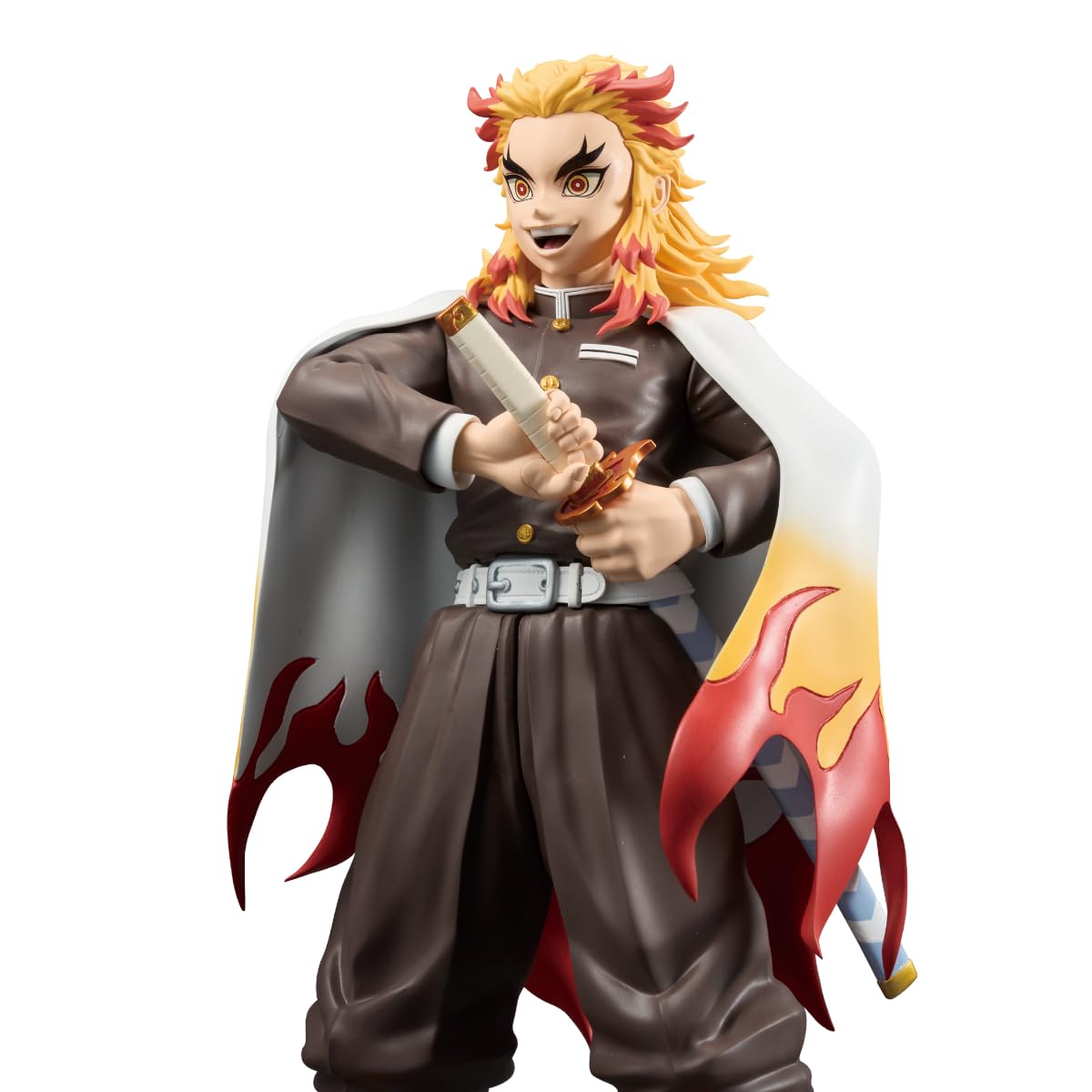Banpresto Sammelfigur Kyojuro Rengoku Demon Slayer: Kimetsu No Yaiba, 24 cm, Grandista BP29369P, Mehrfarbig, optimal für Anime-Fans