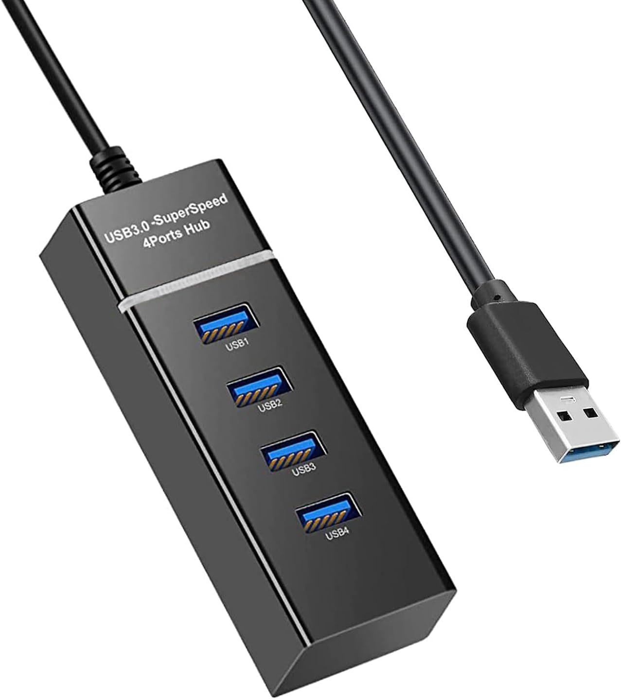 Amazon usbハブ 3.0 usbポート 4ポートハブ usb hub 小型 増設 5Gbps高速転送 バスパワー コンパクト