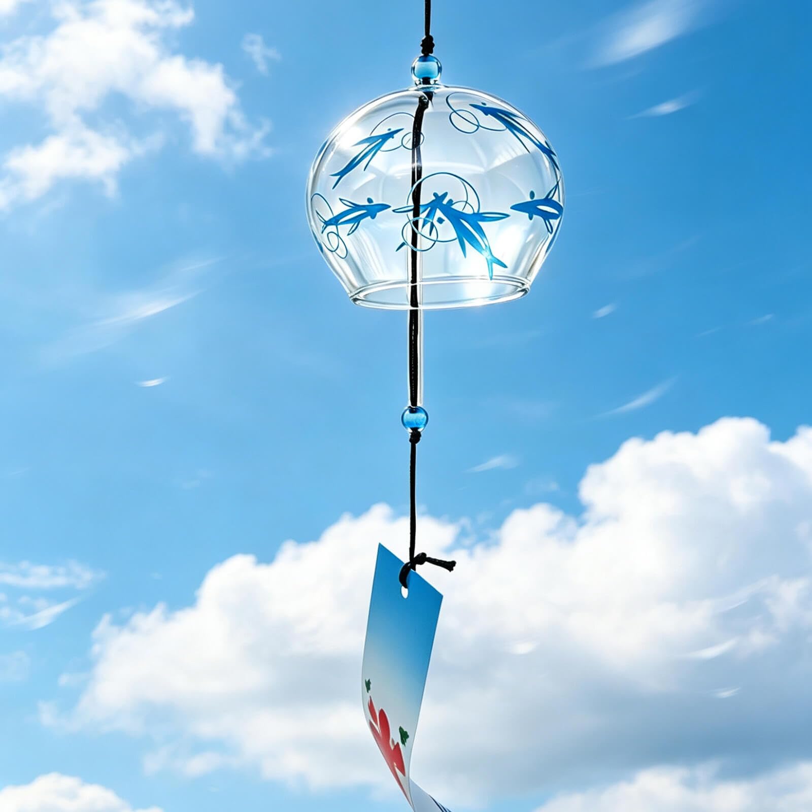 Amazon.com : Japanese Wind Bell Wind Chimes Handmade Glass Furin