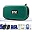 Gosemai TSA Approved Insulin Cooler Travel Case Medication Cooler for Travel with Thermometer Temperature Display Diabetic Medication Organizer Medical Travel Cooler Bag with 2 Ice Pack (Dark Green)