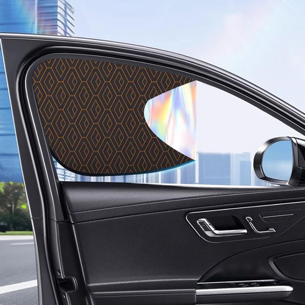 TFIUMCRGW For Toyota Aygo 2005-2022 2023 2024 2025 AB10 AB40 Car Shade For Side Window High UV Protection Mesh Sun Blinds Side Window Cover Privacy Shield Summer Essentials,2 front windows