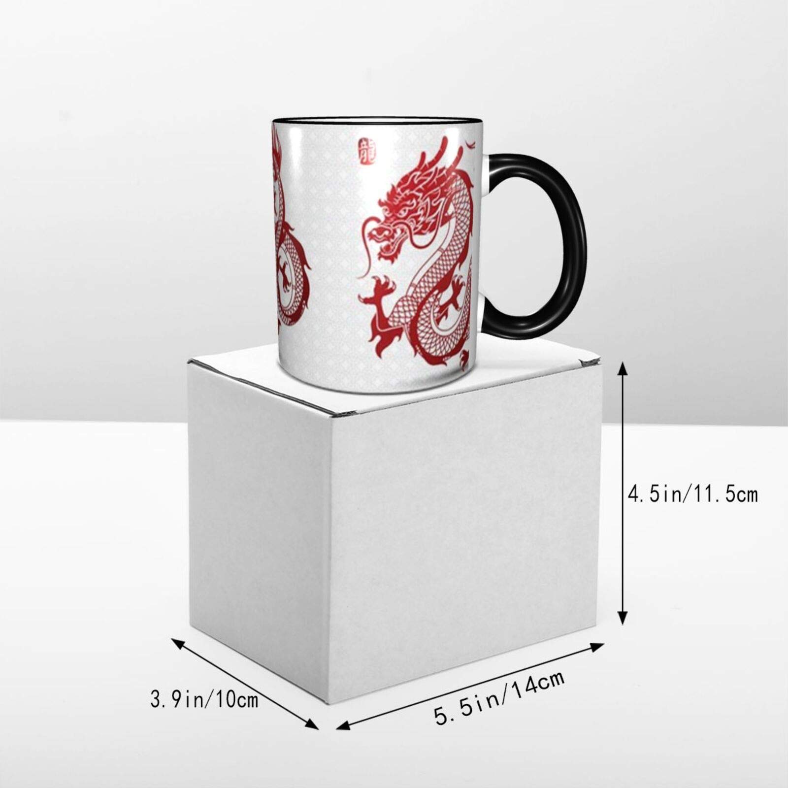 ドラゴン模様の陶器カップ Amazon.co.jp: マグカップ 龍柄 ドラゴン (5) コーヒーカップ