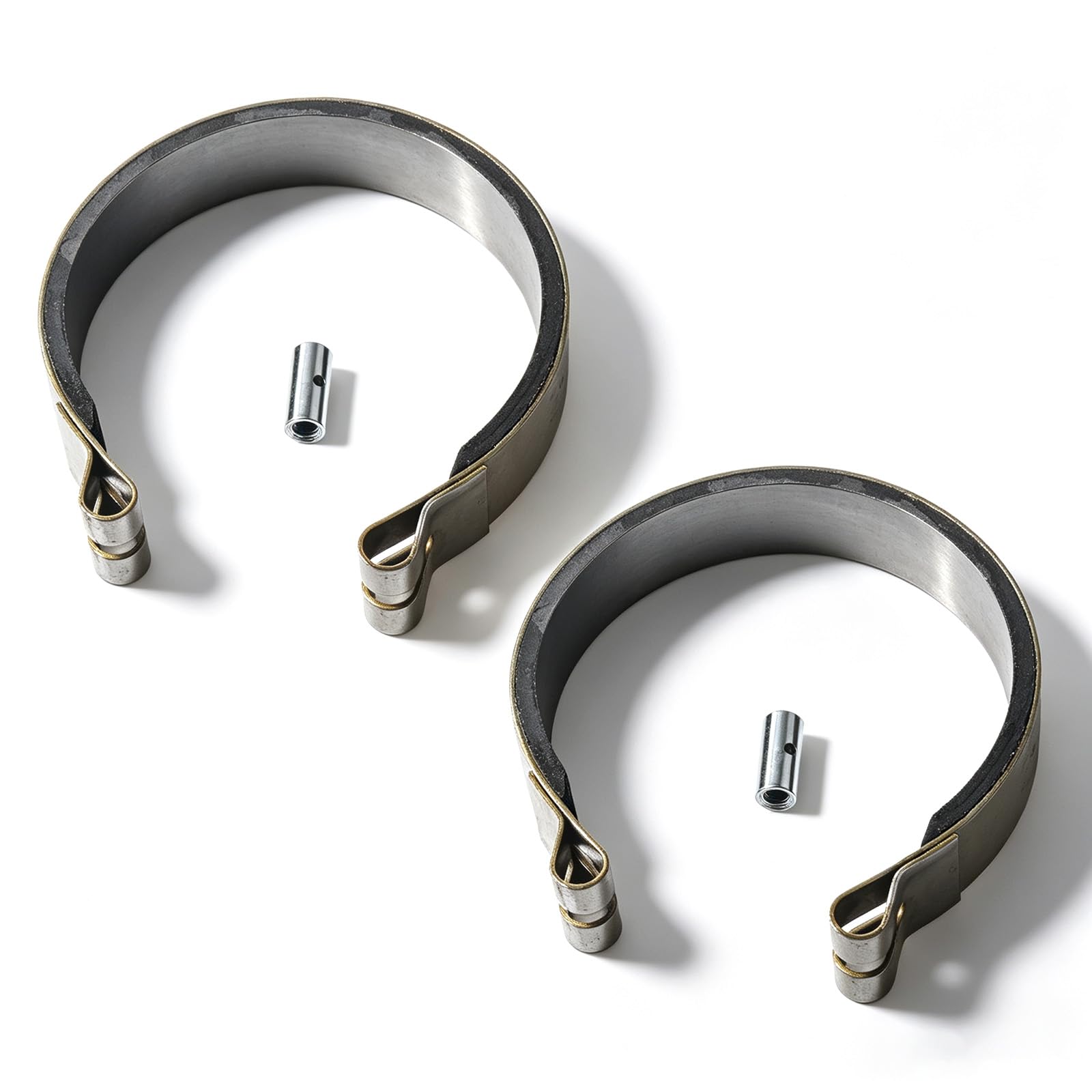 2PCS 4" Brake Band Kit with Pin for 4" Drum Brake Replacement