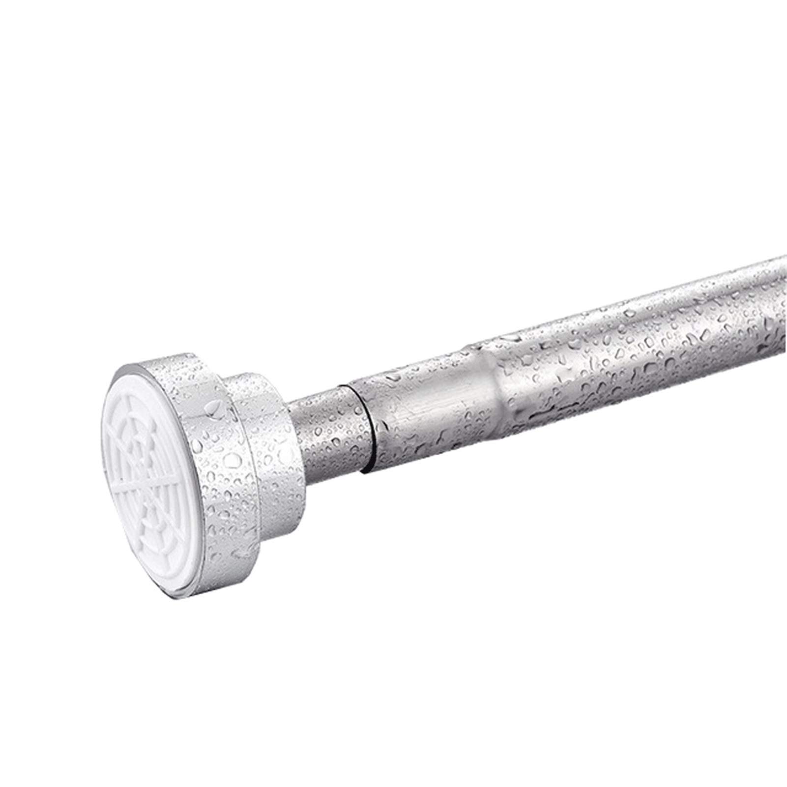 FIRJOY - Tringle à Vêtements Télescopique En Acier Inox - Réglable 40 à 130cm - Pour Placard, Salle De Bain, Balcon - Fixation Murale Simple