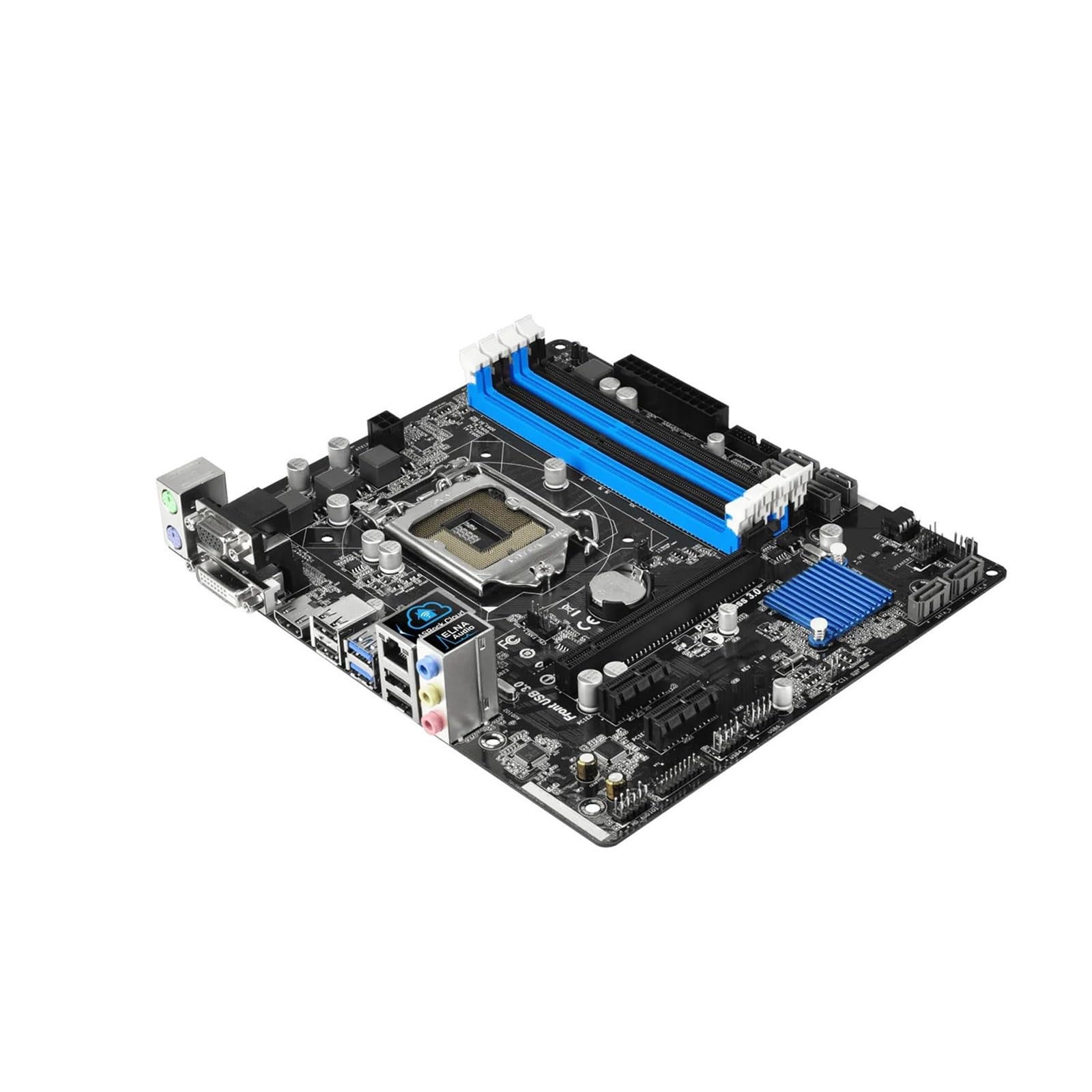Placa Base Placa Base Fit For ASRock H97 H97M Anniversary LGA 1150 DDR3 32 GB Micro ATX Compatible con CPU 790, 4770, 4460, 4570, 4370, 4130, G3440