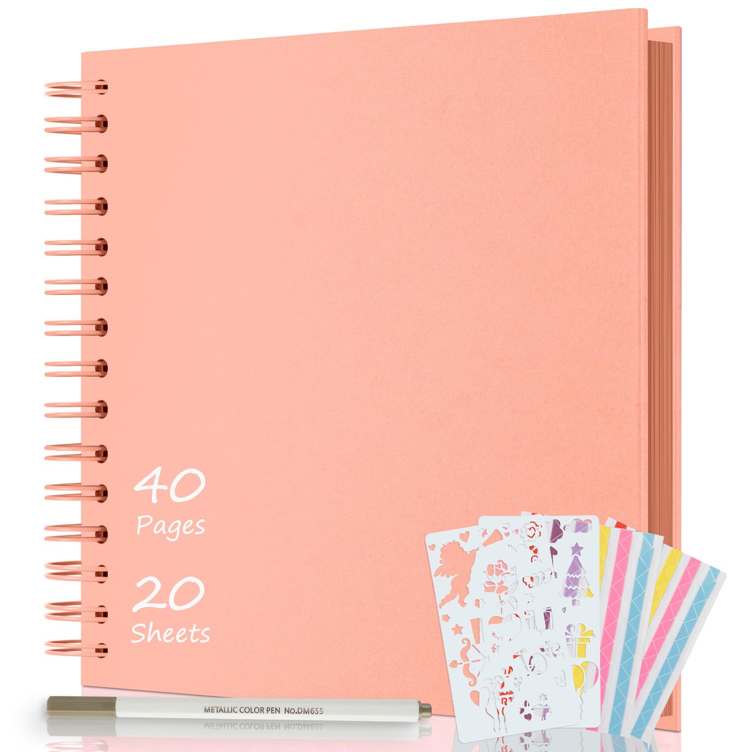 AIOR Scrapbook Album 8x8 Inch