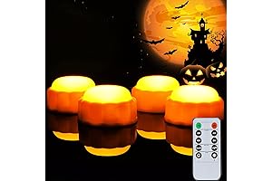 Homemory Halloween LED Pumpkin String Lights with Jack O Lanterns