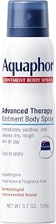 Aquaphor Healing Ointment Body Spray 3.7 oz - Soothes Dry Rough Skin, Locks Moisture All Day, Upside-Down Spray