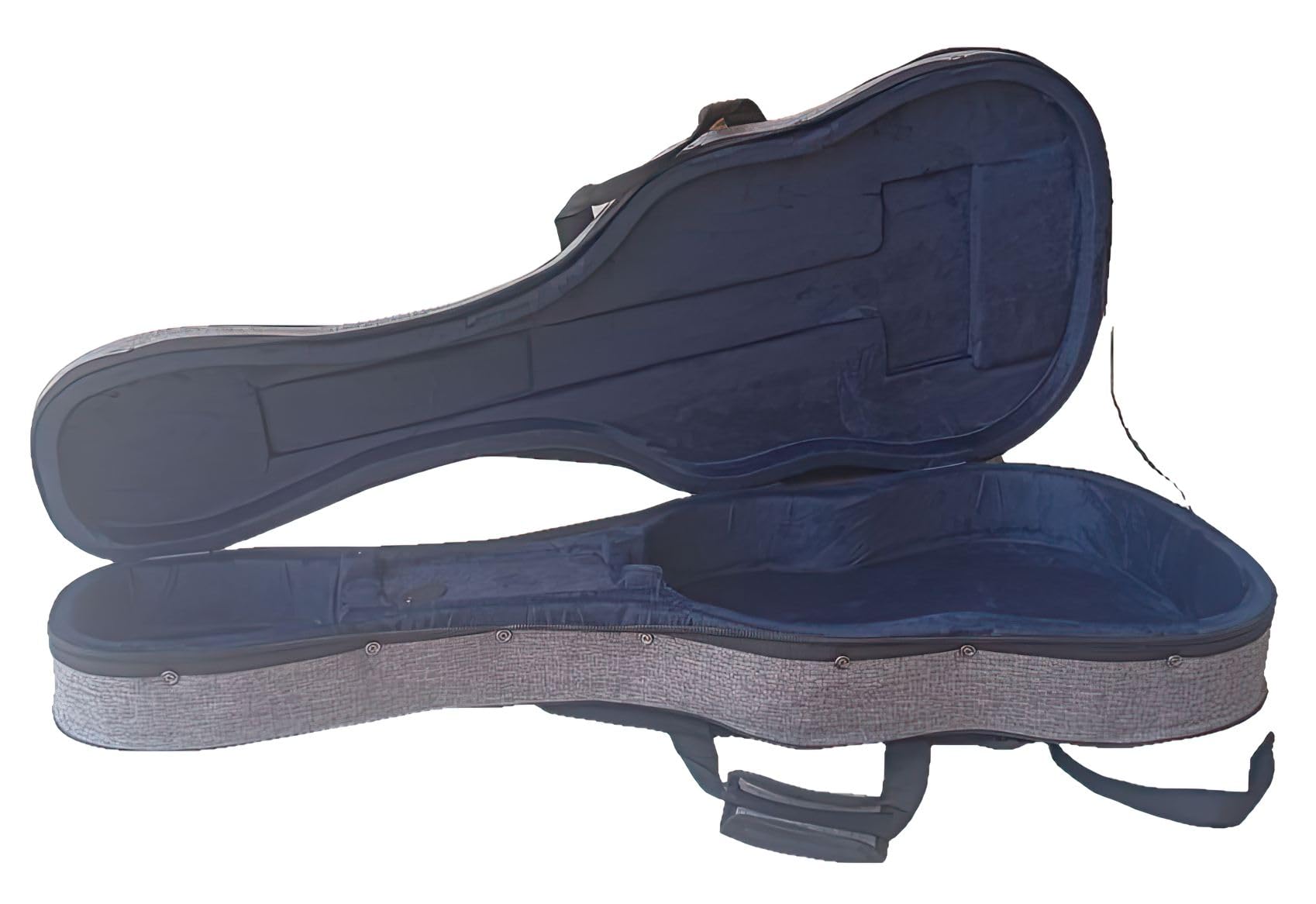cibeles Estuche Guitarra Clásica Superior, Foam, (Gris Claro)