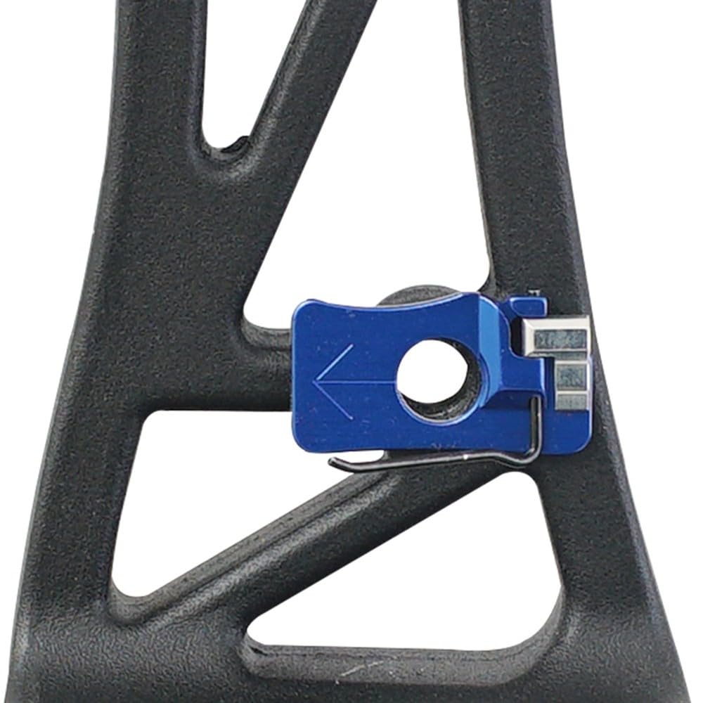 MiOYOOW Repose-flèche en Aluminium, Équipement de Tir à l'arc de Repose-flèche Magnétique pour Arc Classique