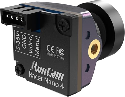 Miniatura 8 de RunCam Racer Nano 4 FPV Cámara - Impermeable 1200TVL Cámara de carreras para todo tipo de clima para FPV Racing Drone