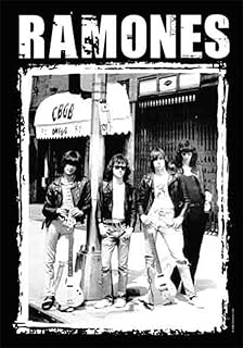 Ramones CBGB Fabric Poster Wall Hanging