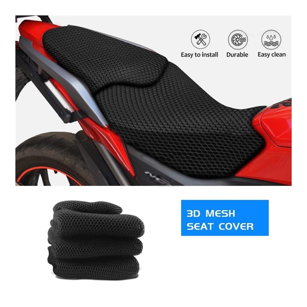 Cuscino Sella Moto Coprisedile In Rete 3D Per NC 750 Per NC750 X Per NC700X Per NC700XD Per NC700S Con Cuscino In Tessuto Di Nylon Antiscivolo