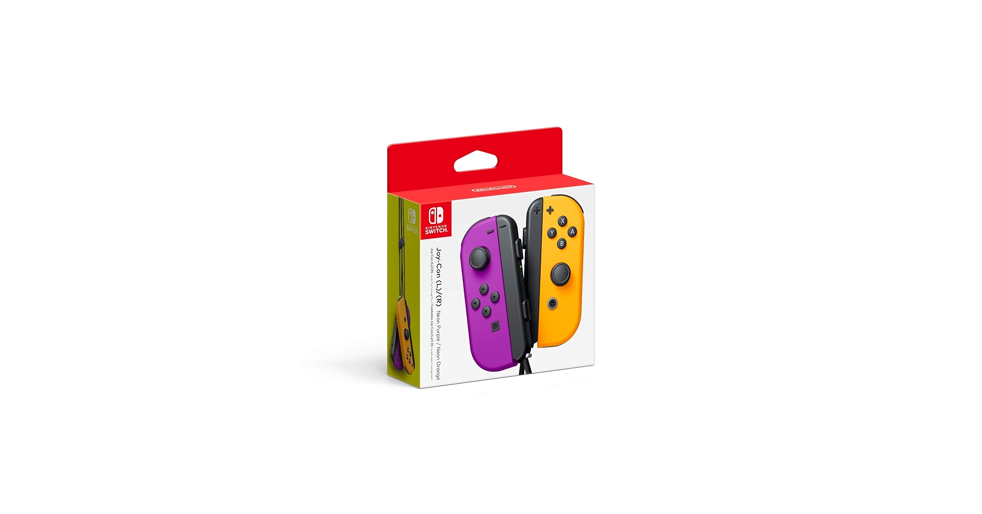 【新品】Joy-Con  (L)ネオンパープル　(R)ネオンオレンジ Joy-Con™ (L)/(R) Neon Purple/Neon Orange - Nintendo Official