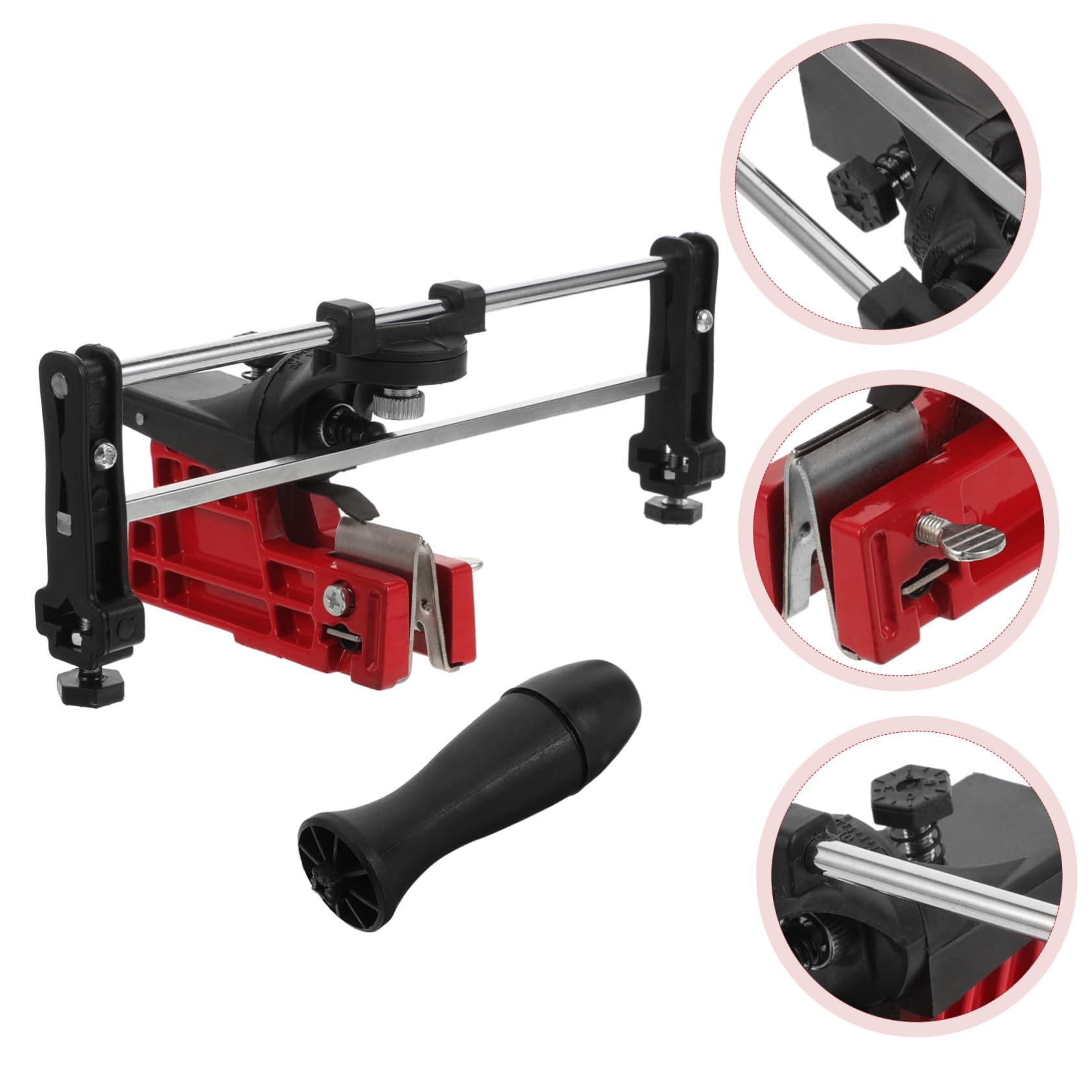 SUPVOX Affilatrice Per Catene Per Motoseghe Utensile Portatile Per Affilatura Catene Motoseghe Compatibile Materiale Durevole Facile Da Usare Per Manutenzione
