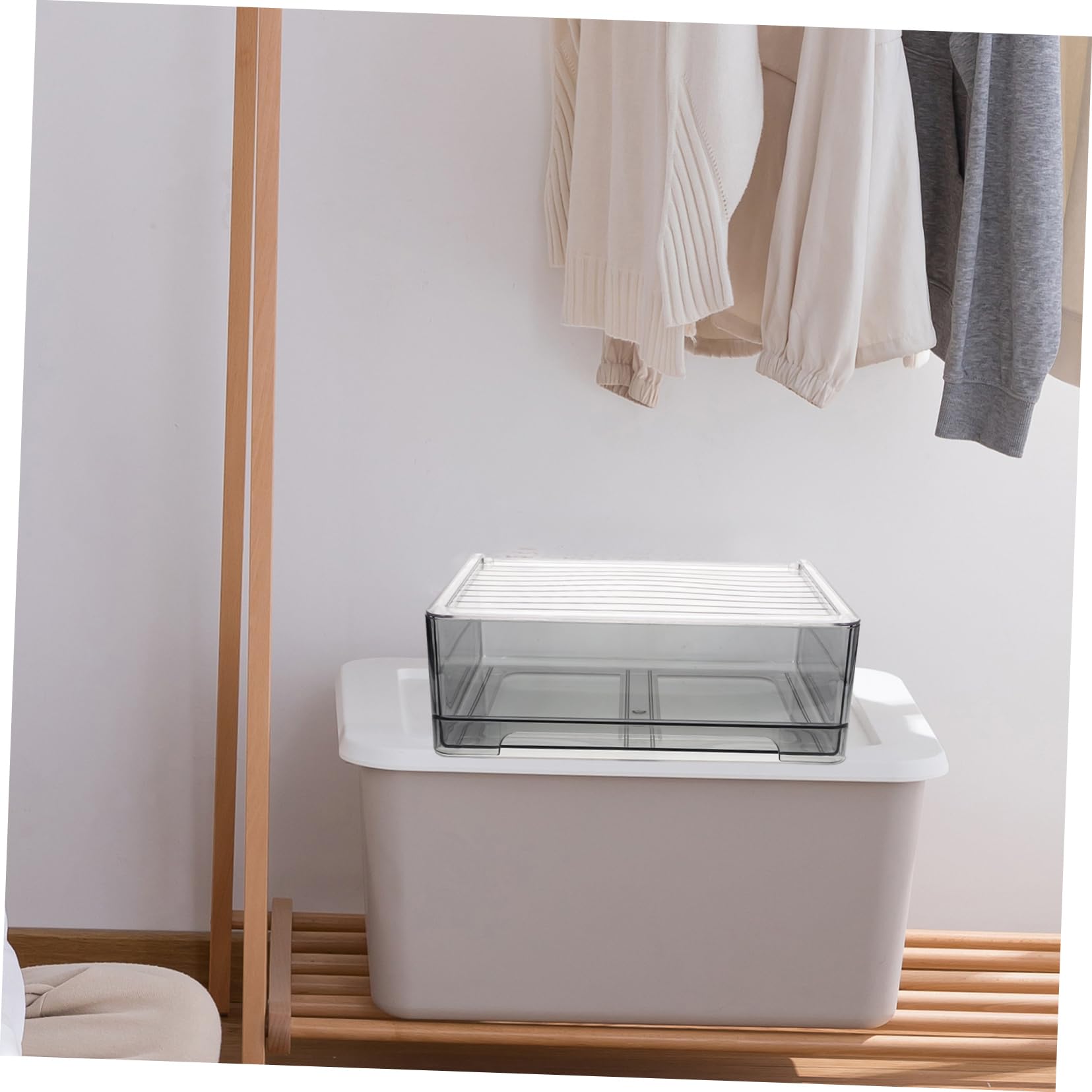 Schrank Organizer Aufbewahrungsbox und Socken Kleiderschrank für Pet Stapelbar Schubladen Unterwäsche und Bh fürs Schlafzimmer