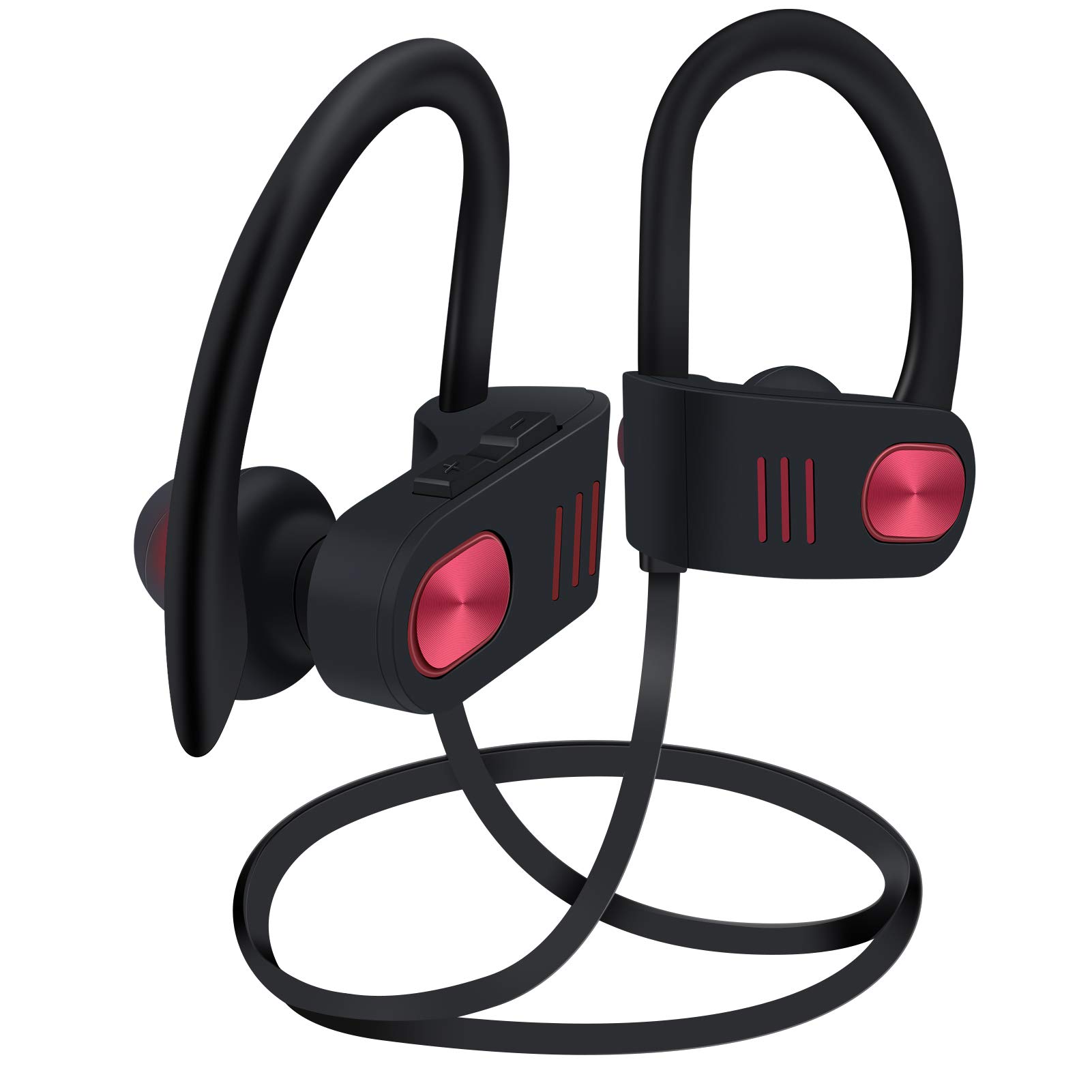 Bluetooth Earphones, HOOTEK V5.0 IPX7 Waterproof Earbuds Wireless Sport Headphones, Bass HD Stereo Sweatproof Earbuds, CVC...