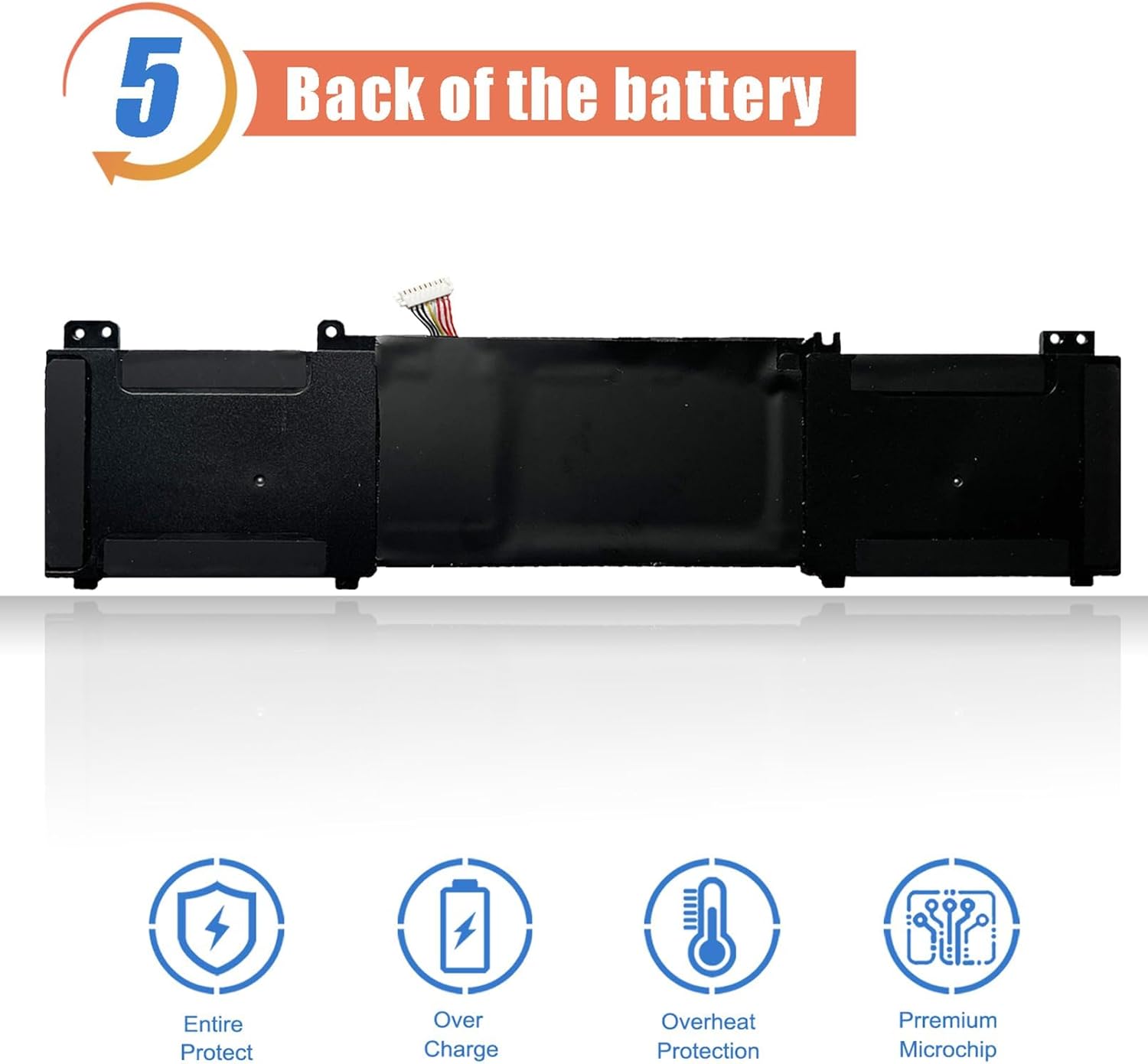 ASODI B31N1822 42Wh Laptop Battery Compatible with Asus ZenBook Flip 14 Q406 Q406D Q406DA UM462 UX462 UX462D UX462DA UM462DA UM462DA-AI012T UM462DA-AI023T UM462DA-AI017T UM462DA-AI037T AI028T 11.52V
