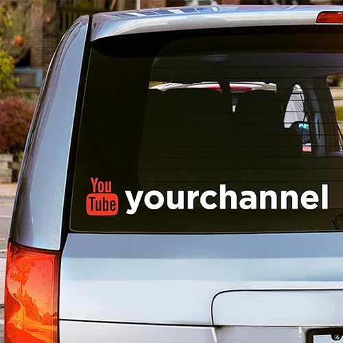 Miniatura 2 de Oliver's Labels Calcomanías para ventana, etiquetas y etiquetas duraderas con nombre personalizado - Diseño de YouTube