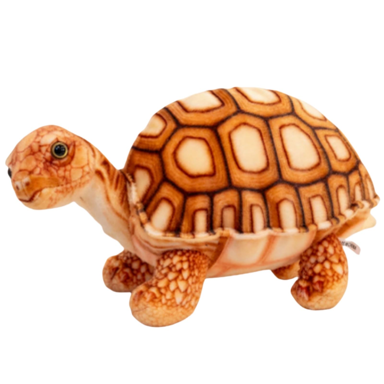 OUKEYI 11.8''/30cm Dark brown Turtle Plush ，Soft Turtle Teddy Pillow, Sea Turtle Stuffed Animals Ocean Tortoise, Gifts for Boys, Girls, Birthday, Easter (brown)