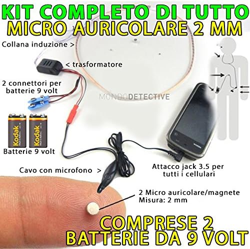 Micro Auricolare con Collana Bluetooth - DoctorSpy