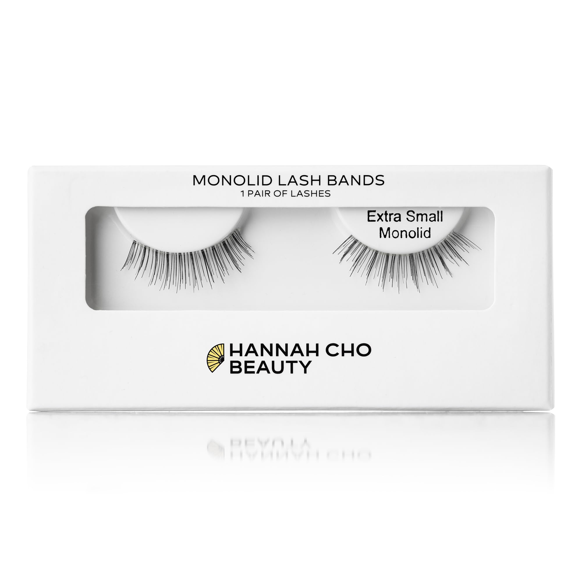 Best Lashes for Monolids - Sehr kleine Größe, natürliche Augenlider Lifting Strip Falsche Wimpern - Aus Echthaar - Sicher für Empfindliche Augen - Hannah Cho Beauty