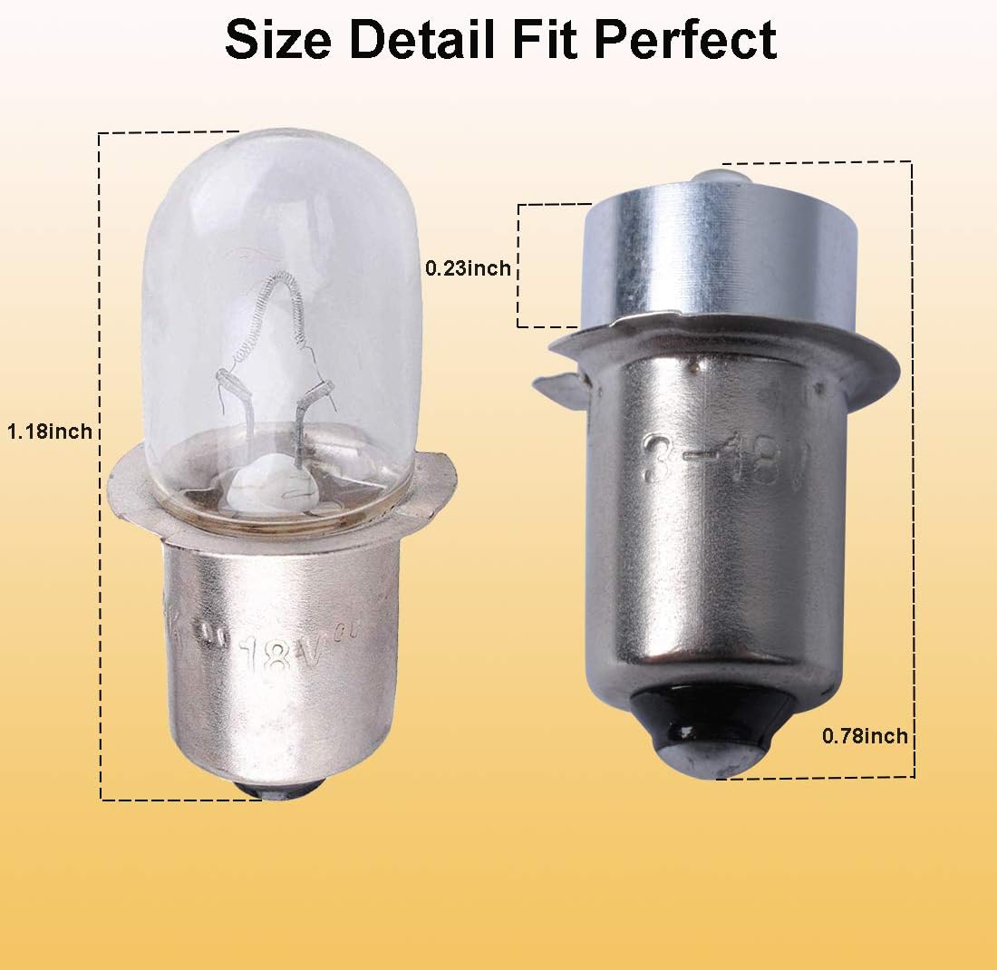 Flаѕh Dеаlѕ - 50% оƒƒ 18V Flashlight Bulb 780287001 with Led Upgrade Bulb for Compatible with Ryobi Ridgid Craftsman Black & Decker P704 P703 P700 Replacement LED Conversion Kit