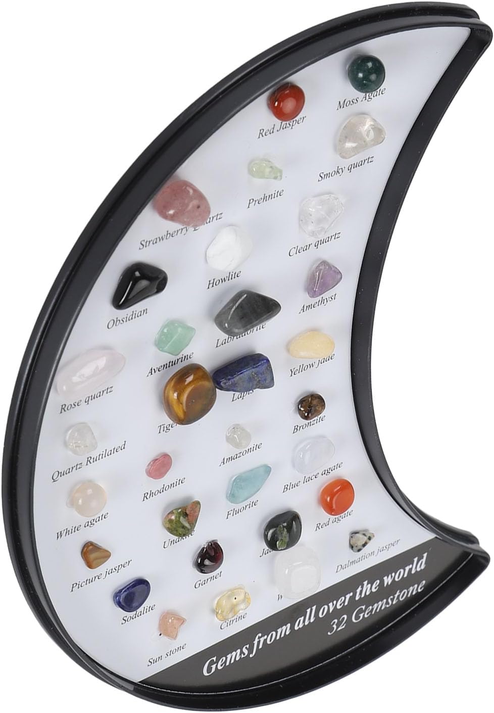 Kids Rocks and Minerals Collection Kit, Educational Science Set with Display Box,Rocks and Minerals Science Kit Geology Research Desktop Decoration (Type 4) - Image 7