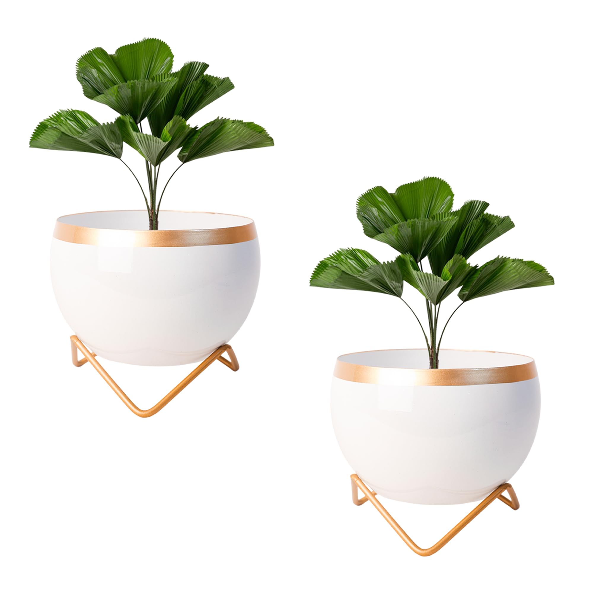 Metal Flower Vase Planter - Elegant Home Décor -25