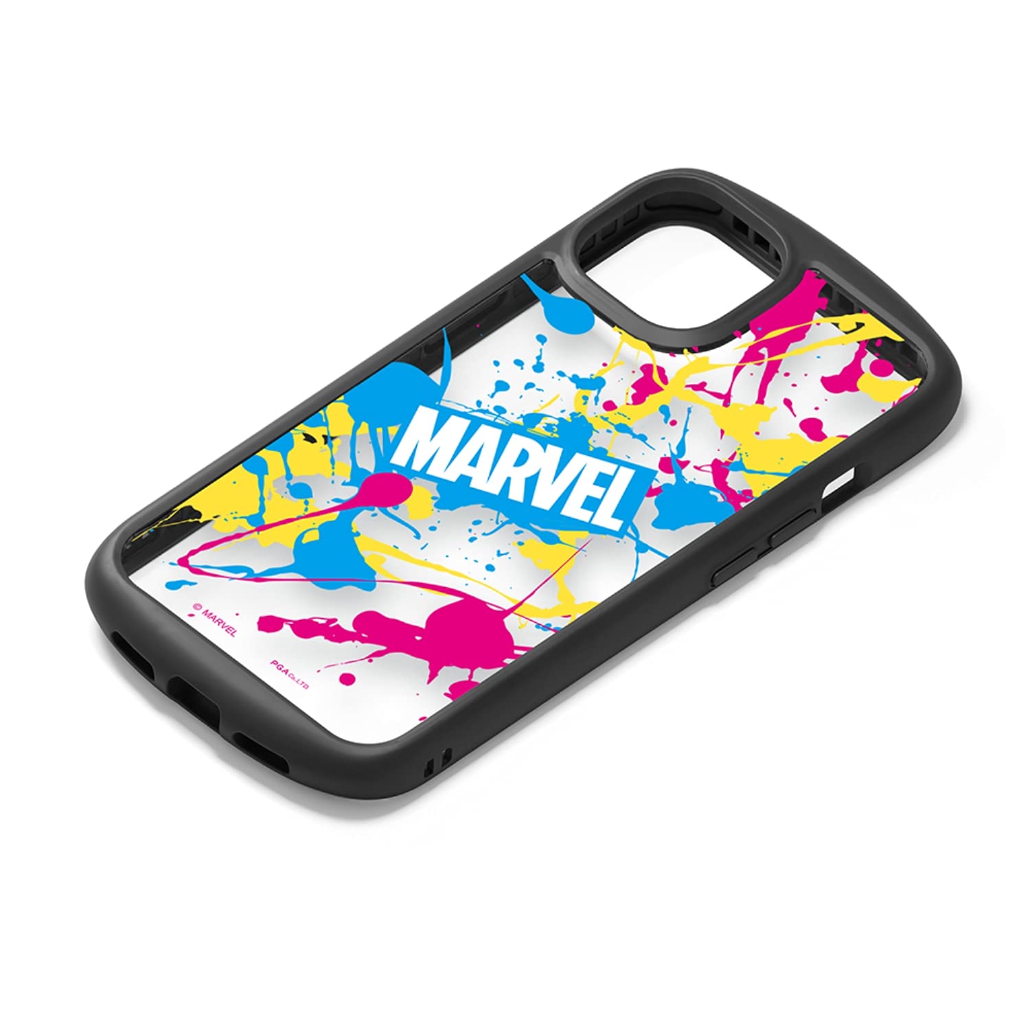 PG-DGT21P20MVL(スプラッシュ) iPhone 13 Pro Max用 ガラスタフケース
