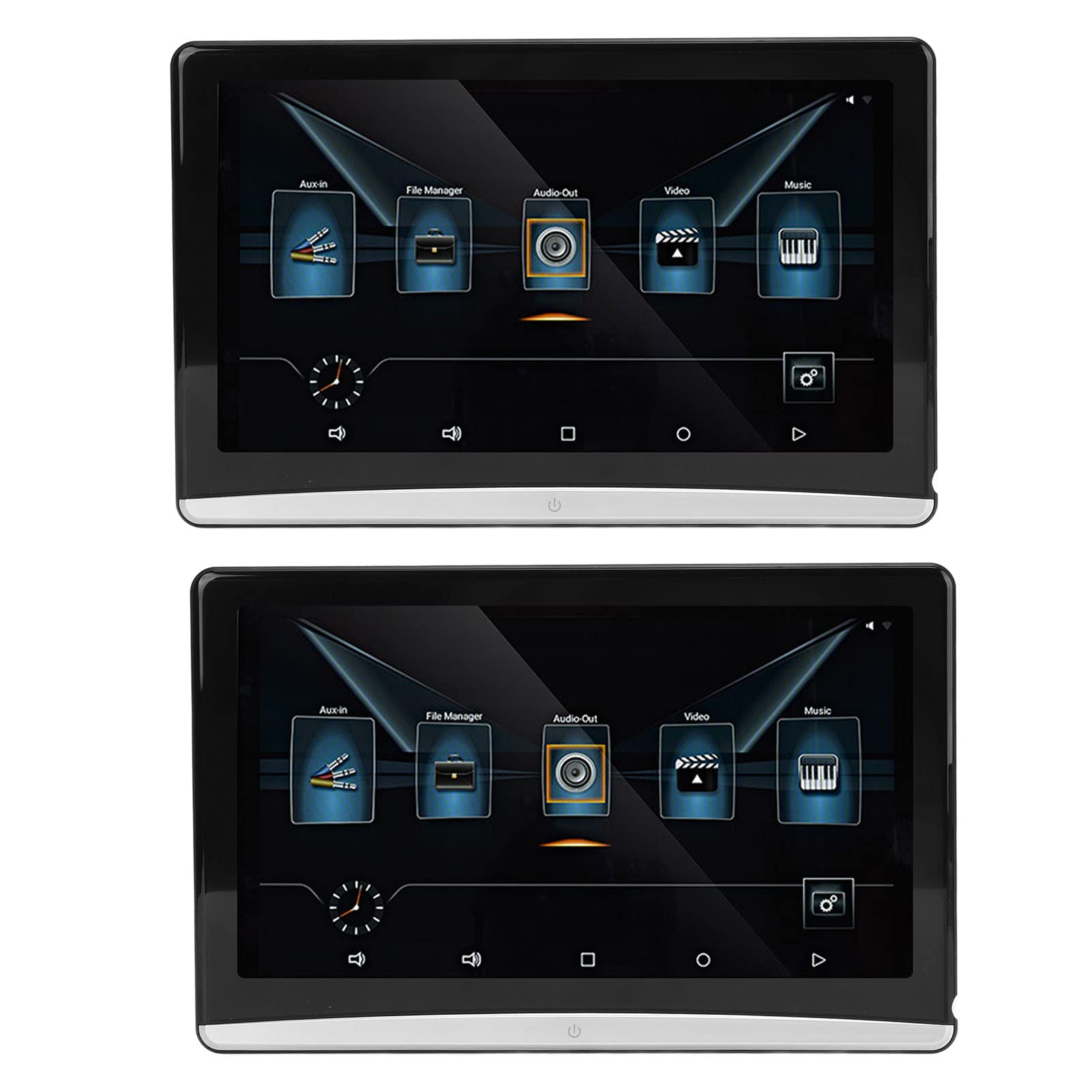 Touch Screen per Monitor Poggiatesta Auto da 11,3 Pollici con10.0, 4K 1080P, 3G16G Rom, Lettore Video per Sedile Posteriore per, Netflix, TikTok, WiFi, USB, 7