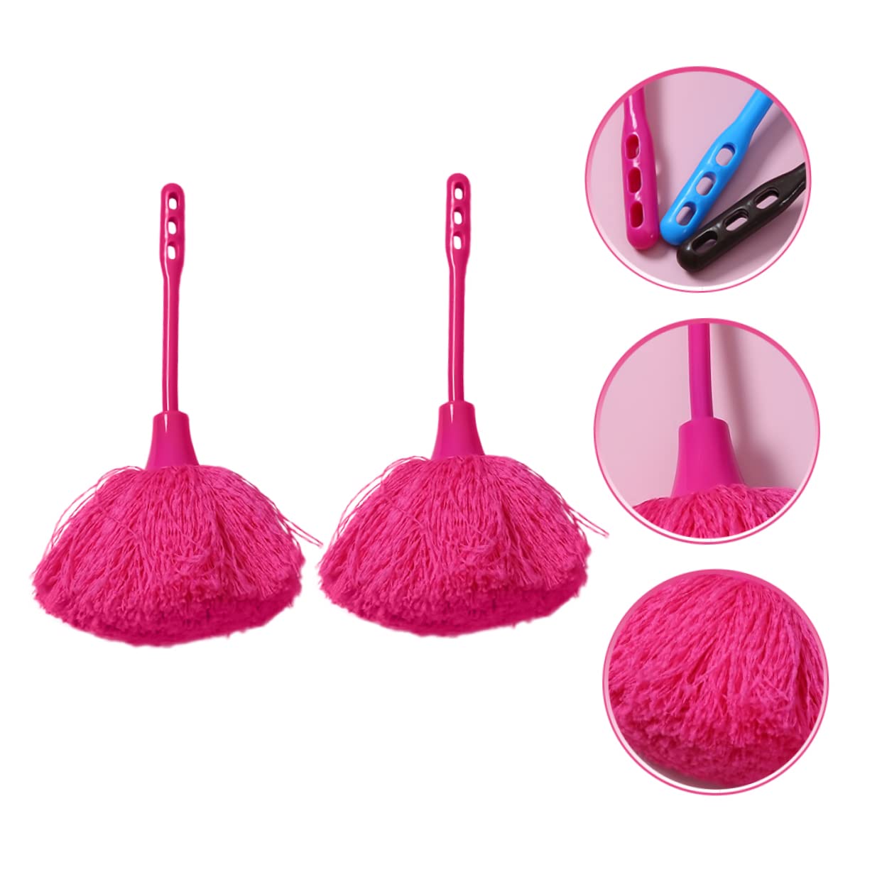 HOMOCONO Portable Tool 2 Pack Home Duster Hand Duster Cleaning Supplies for Home Car