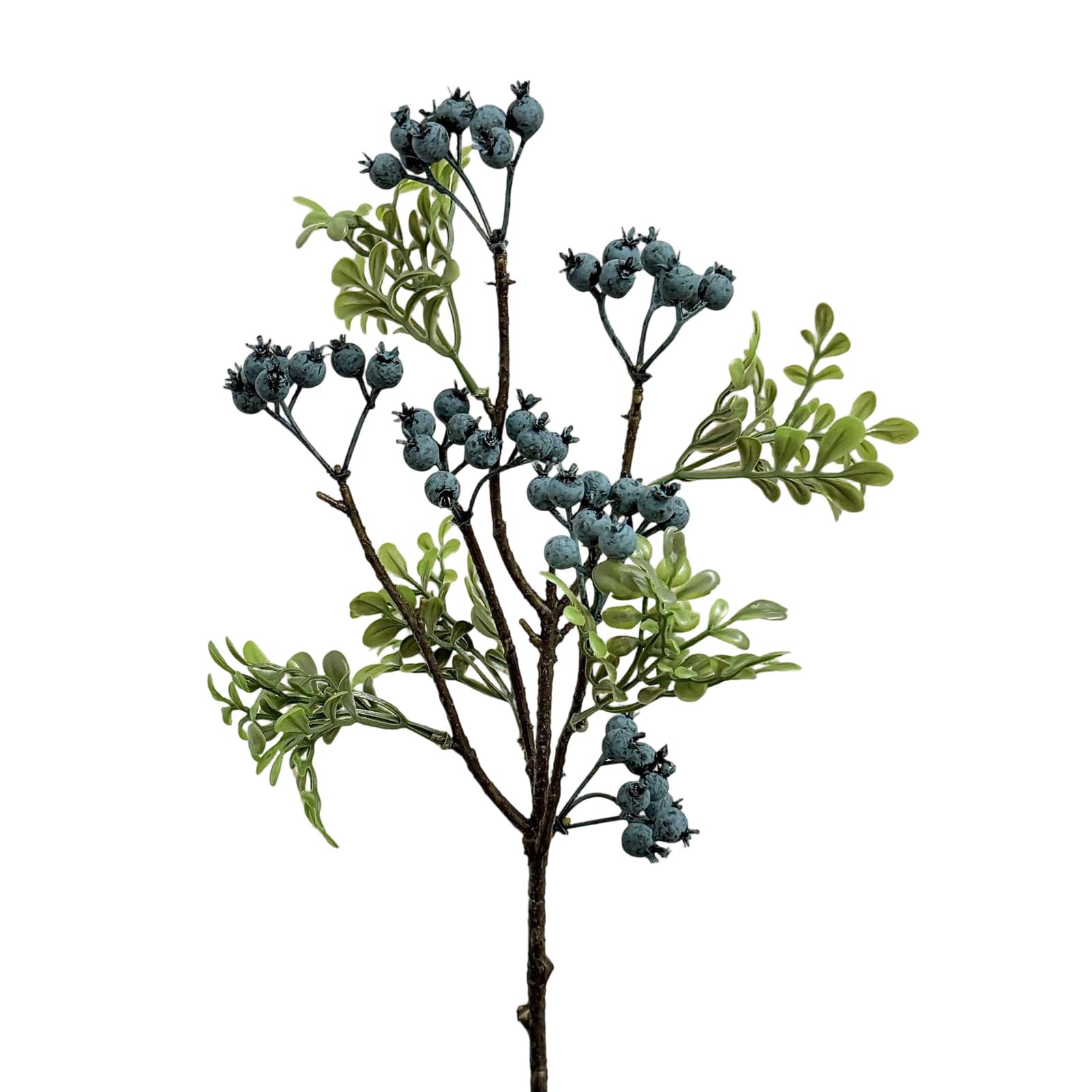 Limtula 62CM Simulation Blueberry with Artificial Foam Berries for Home Flower Arrangements Wedding Reception Decoration Dynamic Red and Blue Currants