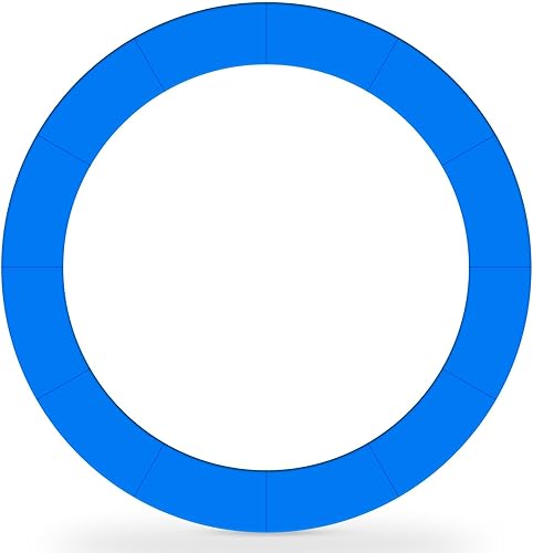 AW 12/13/14/15FT Trampoline Spring Cover Replacement Trampoline Safety Pad Trampoline Accessories, UV-Resistant, PVC EPE Foam Protection