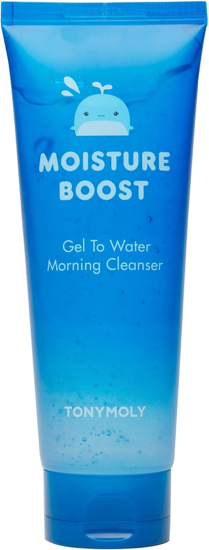 TONYMOLY Moisture Boost Gel To Water Morning Cleanser, 6 oz.