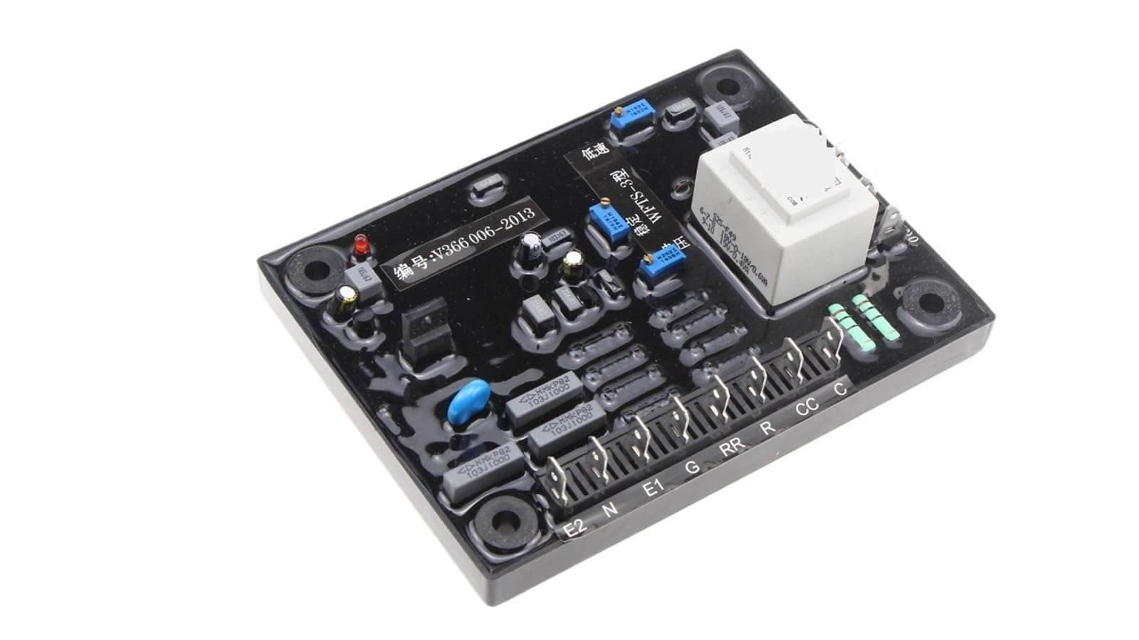 PWANUIGTE 1pcs WFTS-3 AVR Diesel Generator Automatic Voltage Regulator Stabilizer Control Module Panel Brushless Alternator