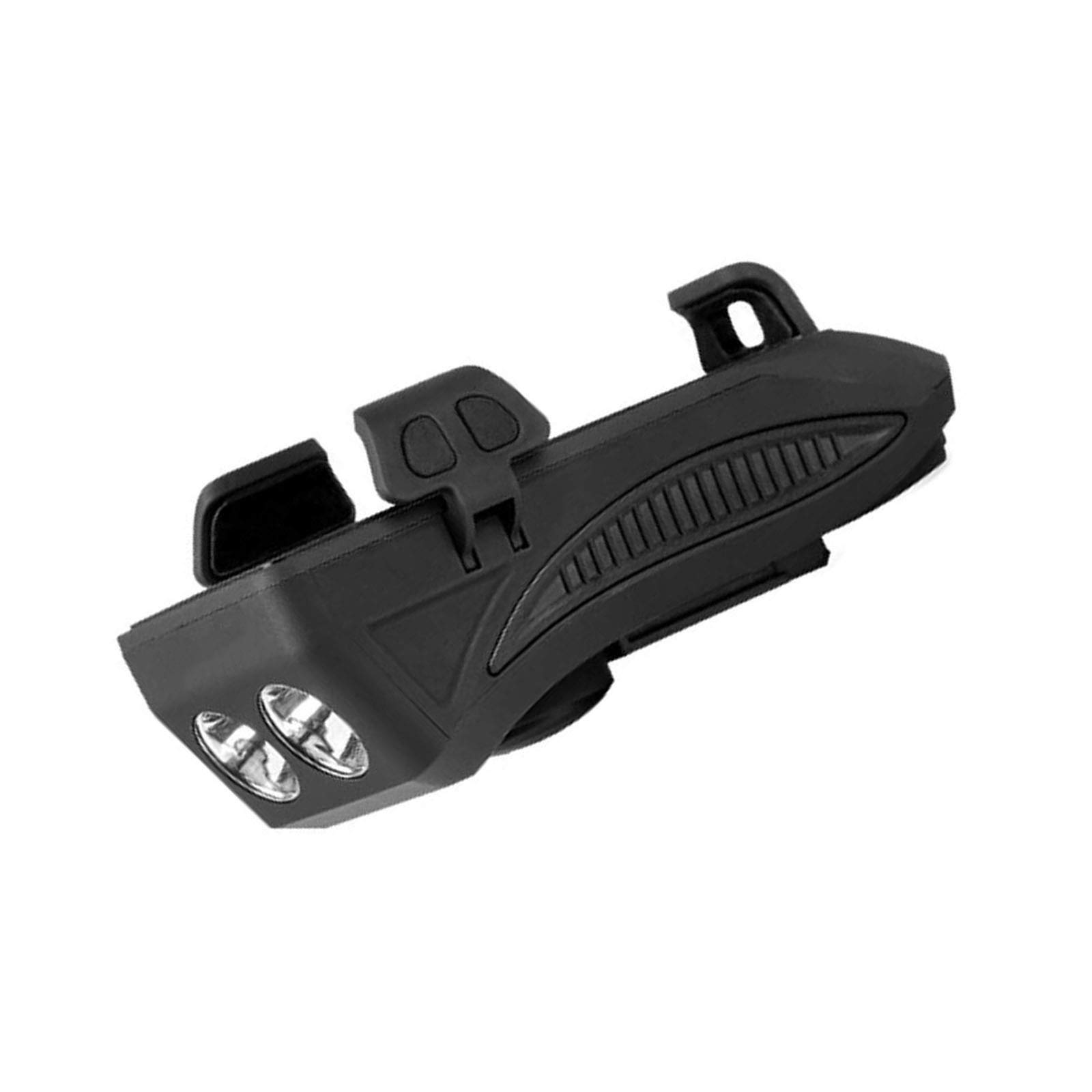 Światła rowerowe, Światła rowerowe, Światła rowerowe, 4 w 1 Przednia lampka rowerowa Reflektor z lampką klaksonu Uchwyt na telefon Zasilanie Usb Czarny na Rower górski Rower szosowy