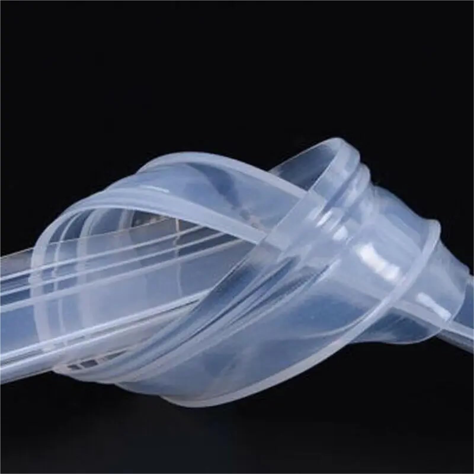 5M H-Form Glasdichtungsstreifen Silikon Duschwanddichtung Gleitstreifen Gummi for 6-12mm Türfenster Badezimmerglas für Duschtüren, Glas(8mm)