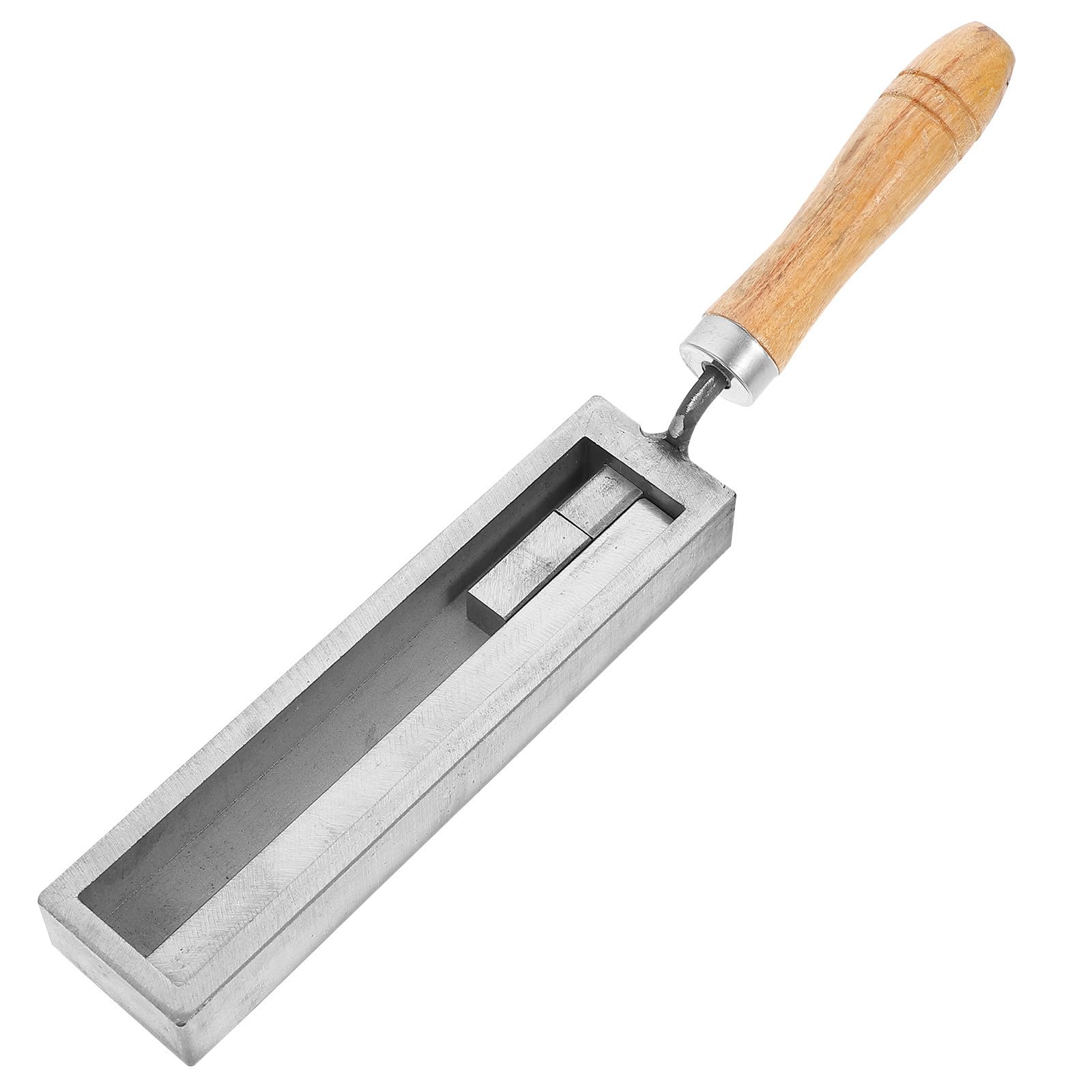 Moule à Fondre L'argenté et l'or en Fer Fente D'huile Argentée pour Moulage et Fabrication D'éléments en Métal, Outil pour Bijouterie Artisanale