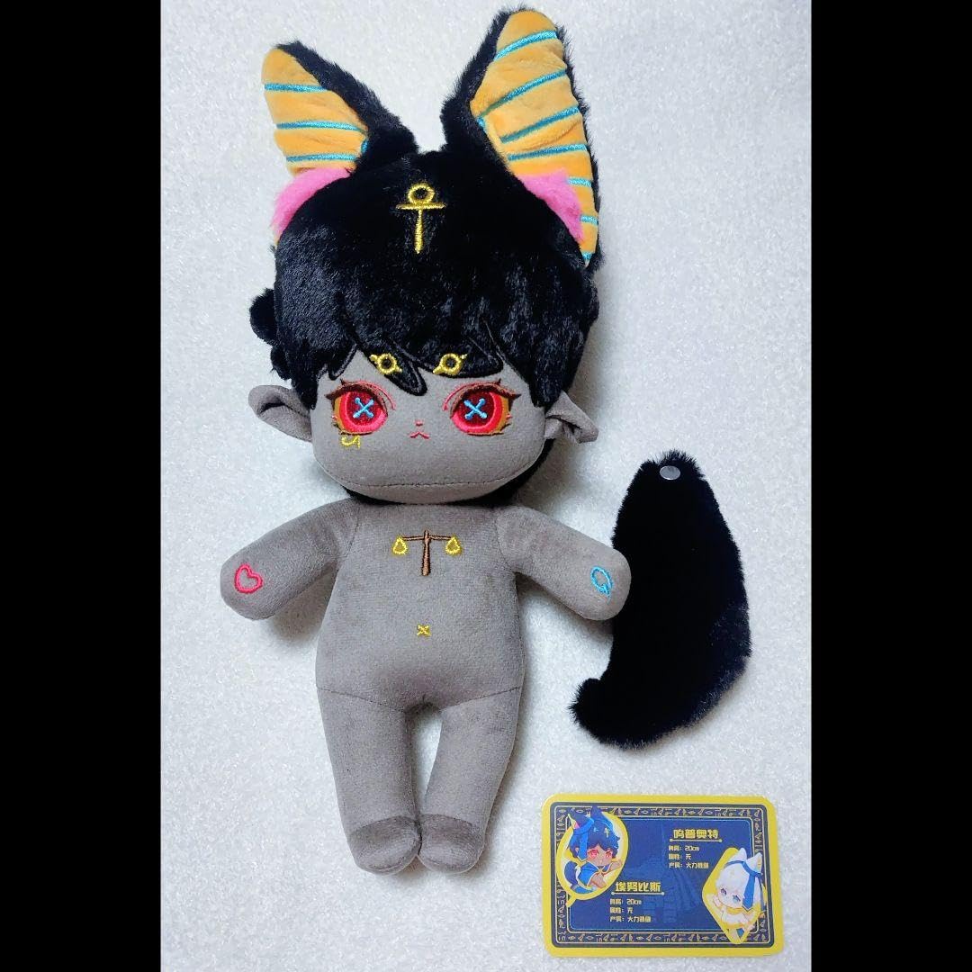 Amazon.co.jp: 無属性 ぬいぐるみ 20cm 悪魔 黒 アヌビス 韓国製