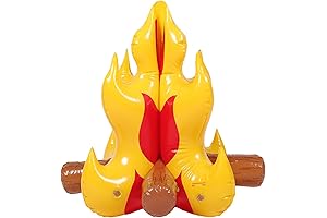 Inflatable Campfire: Your Realistic & Safe Camping Companion