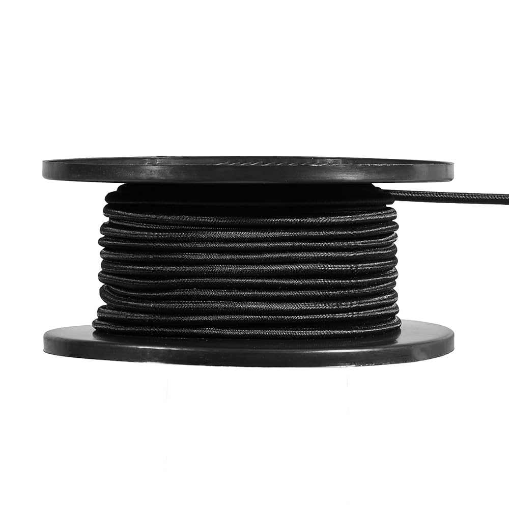 VEVOR Bungee Cord Roll, 3/8'' X 120ft Elastic Cord, 100