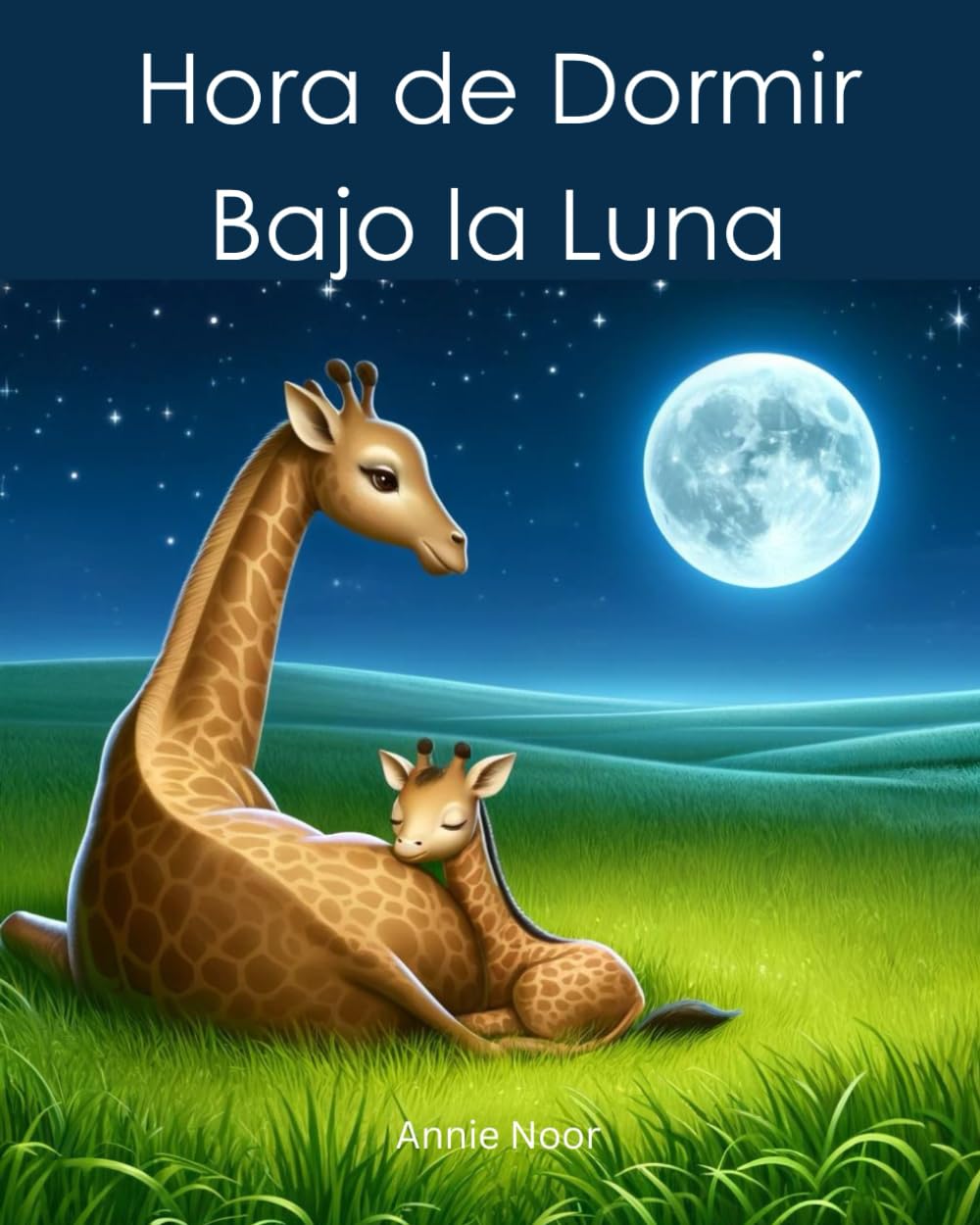 Hora de Dormir Bajo la Luna: Un Libro Infantil