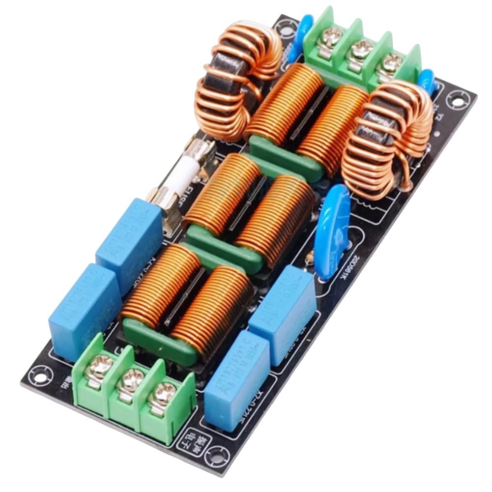Filtre Audio à Quatre Niveaux Alimentation AC 220 V 110 V Mode Différentiel Mode Commun Règles de Sécurité EMC FCC 16A